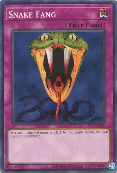 Snake Fang trading card from Spell Ruler (25th Anniversary Edition) Snake Fang - Spell Ruler (25th Anniversary Edition) YuGiOh trading card