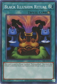 Black Illusion Ritual - Spell Ruler (25th Anniversary Edition) (SRL-EN) #SRL-EN051 - Super Rare YuGiOh Trading Card