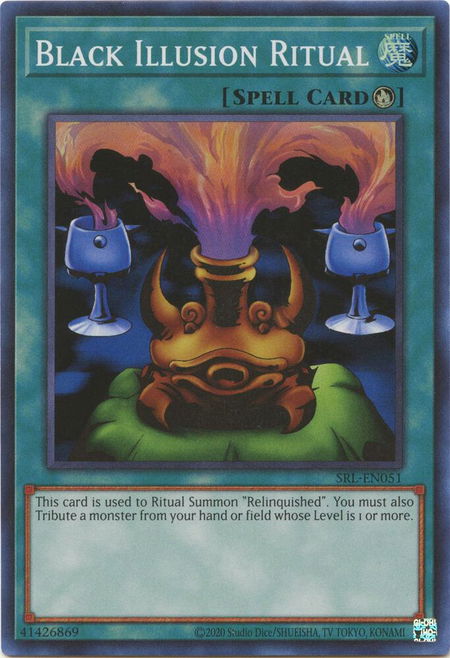 Black Illusion Ritual - Spell Ruler (25th Anniversary Edition) YuGiOh trading card
