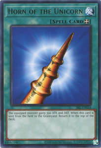 Horn of the Unicorn - Spell Ruler (25th Anniversary Edition) (SRL-EN) #SRL-EN054 - Rare YuGiOh Trading Card