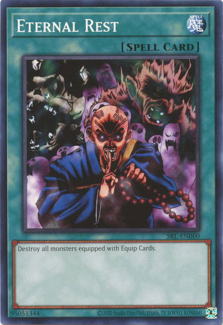 Eternal Rest - Spell Ruler (25th Anniversary Edition) YuGiOh trading card