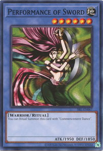 Performance of Sword - Spell Ruler (25th Anniversary Edition) (SRL-EN) #SRL-EN067 - Common / Short Print YuGiOh Trading Card