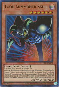 Toon Summoned Skull - Spell Ruler (25th Anniversary Edition) (SRL-EN) #SRL-EN073 - Ultra Rare YuGiOh Trading Card