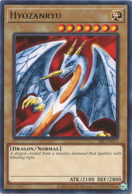 Hyozanryu - Spell Ruler (25th Anniversary Edition) YuGiOh trading card