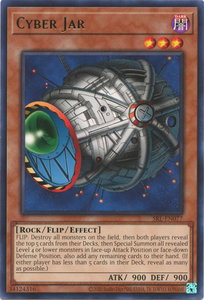 Cyber Jar - Spell Ruler (25th Anniversary Edition) (SRL-EN) #SRL-EN077 - Rare YuGiOh Trading Card