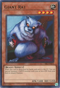 Giant Rat - Spell Ruler (25th Anniversary Edition) (SRL-EN) #SRL-EN079 - Rare YuGiOh Trading Card