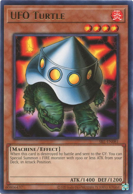 UFO Turtle - Spell Ruler (25th Anniversary Edition) YuGiOh trading card