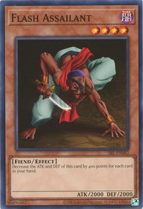 Flash Assailant - Spell Ruler (25th Anniversary Edition) (SRL-EN) #SRL-EN082 - Common / Short Print YuGiOh Trading Card
