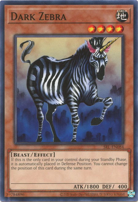 Dark Zebra - Spell Ruler (25th Anniversary Edition) YuGiOh trading card