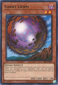 Giant Germ - Spell Ruler (25th Anniversary Edition) (SRL-EN) #SRL-EN085 - Rare YuGiOh Trading Card