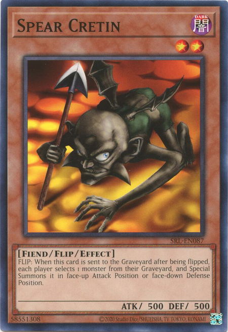 Spear Cretin - Spell Ruler (25th Anniversary Edition) YuGiOh trading card