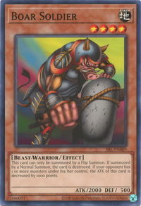 Boar Soldier - Spell Ruler (25th Anniversary Edition) (SRL-EN) #SRL-EN089 - Common / Short Print YuGiOh Trading Card