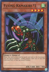 Flying Kamakiri #1 - Spell Ruler (25th Anniversary Edition) (SRL-EN) #SRL-EN091 - Rare YuGiOh Trading Card