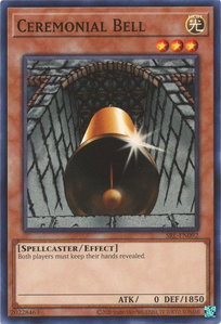Ceremonial Bell - Spell Ruler (25th Anniversary Edition) (SRL-EN) #SRL-EN092 - Common / Short Print YuGiOh Trading Card