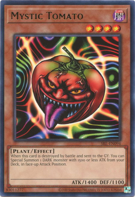 Mystic Tomato - Spell Ruler (25th Anniversary Edition) YuGiOh trading card