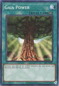 Gaia Power - Spell Ruler (25th Anniversary Edition) (SRL-EN) #SRL-EN096 - Common / Short Print YuGiOh Trading Card