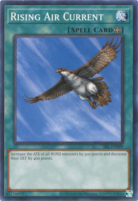 Rising Air Current - Spell Ruler (25th Anniversary Edition) YuGiOh trading card