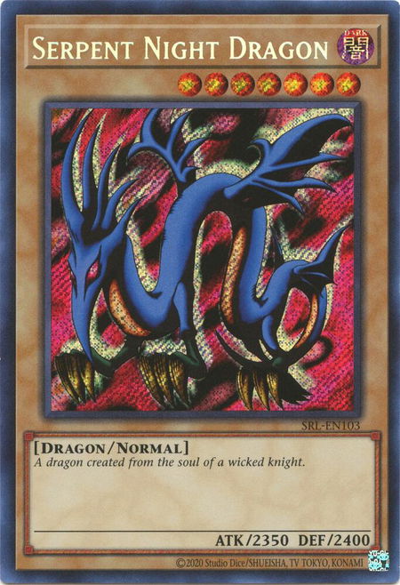 Serpent Night Dragon - Spell Ruler (25th Anniversary Edition) YuGiOh trading card
