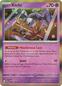 Klefki - SV01: Scarlet & Violet Base Set (SVI) #096/198 - Rare Pokémon Trading Card