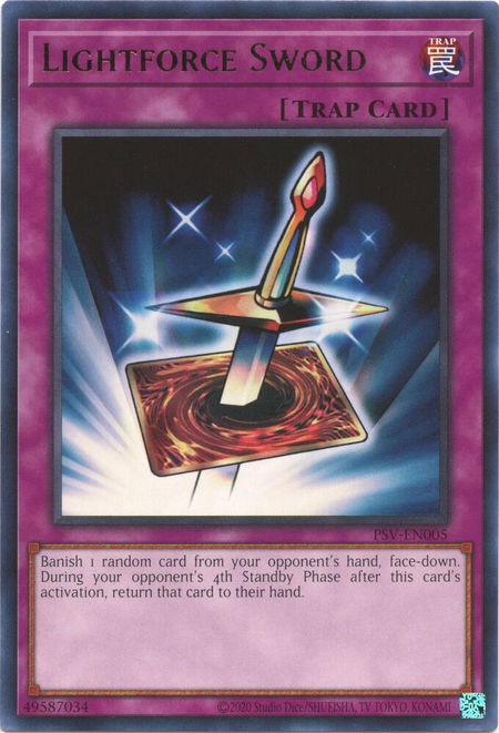 Lightforce Sword - Pharaoh's Servant (25th Anniversary Edition) YuGiOh trading card