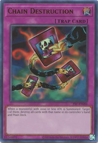 Chain Destruction - Pharaoh's Servant (25th Anniversary Edition) (PSV-EN) #PSV-EN006 - Ultra Rare YuGiOh Trading Card