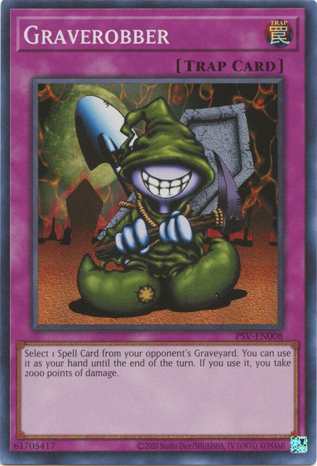 Graverobber - Pharaoh's Servant (25th Anniversary Edition) YuGiOh trading card