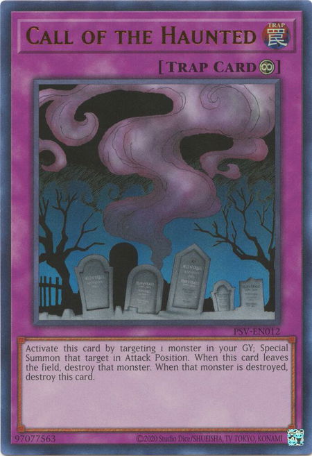 Call Of The Haunted - Pharaoh's Servant (25th Anniversary Edition) YuGiOh trading card