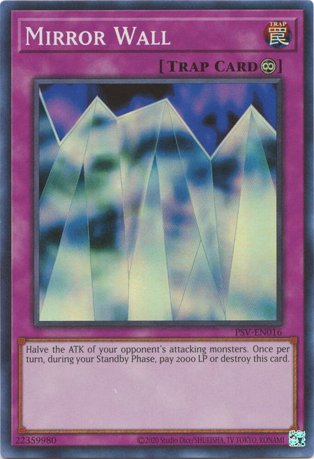 Mirror Wall - Pharaoh's Servant (25th Anniversary Edition) YuGiOh trading card