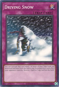 Driving Snow - Pharaoh's Servant (25th Anniversary Edition) (PSV-EN) #PSV-EN018 - Common / Short Print YuGiOh Trading Card