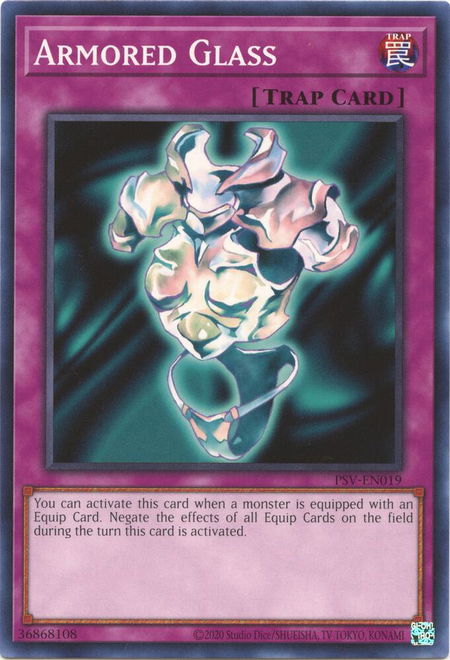 Armored Glass - Pharaoh's Servant (25th Anniversary Edition) YuGiOh trading card