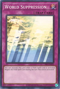 World Suppression - Pharaoh's Servant (25th Anniversary Edition) (PSV-EN) #PSV-EN020 - Common / Short Print YuGiOh Trading Card