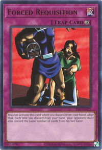 Forced Requisition - Pharaoh's Servant (25th Anniversary Edition) (PSV-EN) #PSV-EN025 - Rare YuGiOh Trading Card