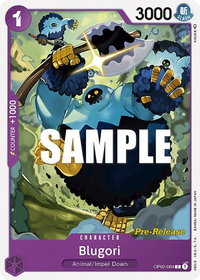 Blugori - Paramount War Pre-Release Cards (OP02 PRE) #OP02-084 - Common One Piece Trading Card