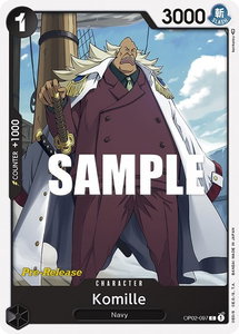 Komille - Paramount War Pre-Release Cards (OP02 PRE) #OP02-097 - Common One Piece Trading Card