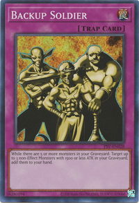 Backup Soldier - Pharaoh's Servant (25th Anniversary Edition) (PSV-EN) #PSV-EN028 - Super Rare YuGiOh Trading Card