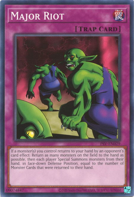 Major Riot - Pharaoh's Servant (25th Anniversary Edition) YuGiOh trading card