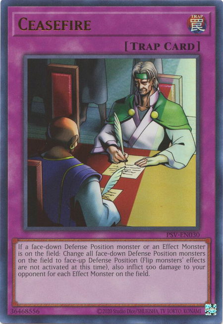 Ceasefire - Pharaoh's Servant (25th Anniversary Edition) YuGiOh trading card