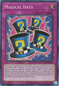 Magical Hats - Pharaoh's Servant (25th Anniversary Edition) (PSV-EN) #PSV-EN033 - Super Rare YuGiOh Trading Card