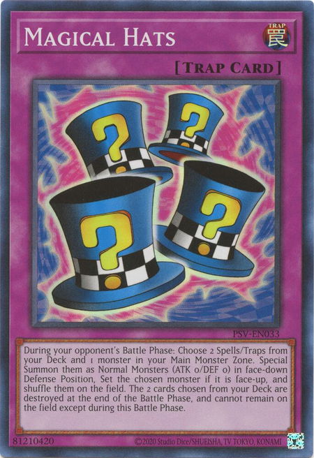 Magical Hats - Pharaoh's Servant (25th Anniversary Edition) YuGiOh trading card