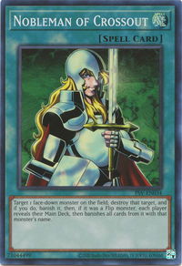 Nobleman of Crossout - Pharaoh's Servant (25th Anniversary Edition) (PSV-EN) #PSV-EN034 - Super Rare YuGiOh Trading Card