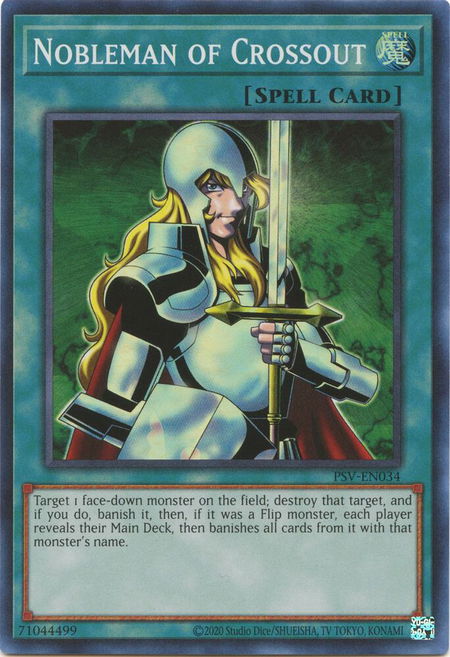 Nobleman of Crossout - Pharaoh's Servant (25th Anniversary Edition) YuGiOh trading card