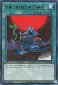 The Shallow Grave - Pharaoh's Servant (25th Anniversary Edition) (PSV-EN) #PSV-EN036 - Rare YuGiOh Trading Card