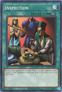 Inspection - Pharaoh's Servant (25th Anniversary Edition) (PSV-EN) #PSV-EN038 - Common / Short Print YuGiOh Trading Card