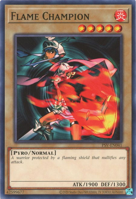 Flame Champion - Pharaoh's Servant (25th Anniversary Edition) YuGiOh trading card