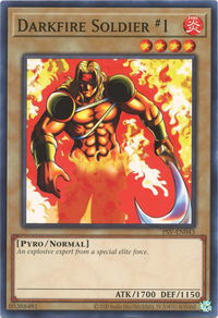 Darkfire Soldier #1 - Pharaoh's Servant (25th Anniversary Edition) (PSV-EN) #PSV-EN043 - Common / Short Print YuGiOh Trading Card