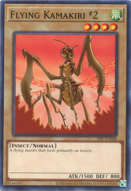 Flying Kamakiri #2 - Pharaoh's Servant (25th Anniversary Edition) YuGiOh trading card
