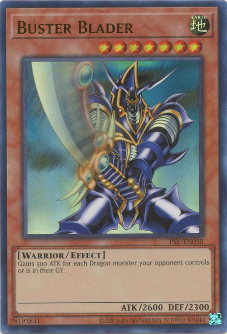 Buster Blader - Pharaoh's Servant (25th Anniversary Edition) YuGiOh trading card
