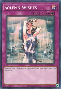 Solemn Wishes - Pharaoh's Servant (25th Anniversary Edition) (PSV-EN) #PSV-EN055 - Common / Short Print YuGiOh Trading Card