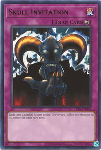 Skull Invitation - Pharaoh's Servant (25th Anniversary Edition) (PSV-EN) #PSV-EN056 - Rare YuGiOh Trading Card