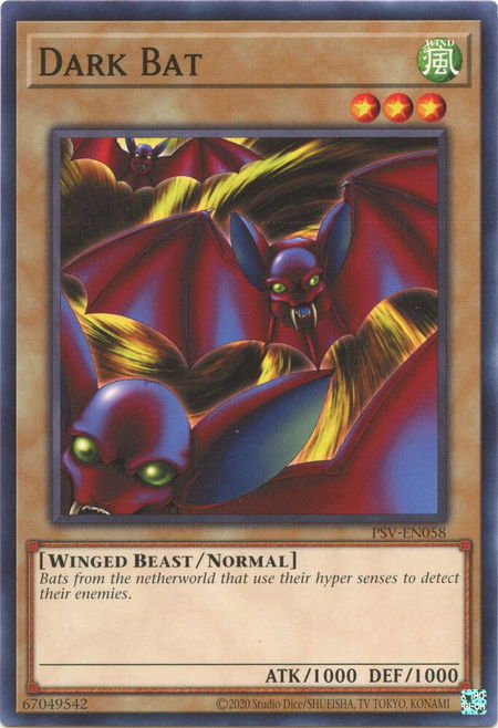 Dark Bat - Pharaoh's Servant (25th Anniversary Edition) YuGiOh trading card